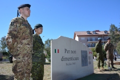 Celebrazioni a Piazza Armerina: un momento della commemorazione