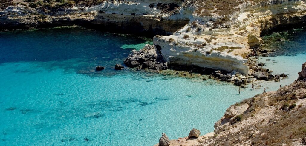 Spiagge delle isole minori della Sicilia - Spiaggia dei Conigli a Lampedusa