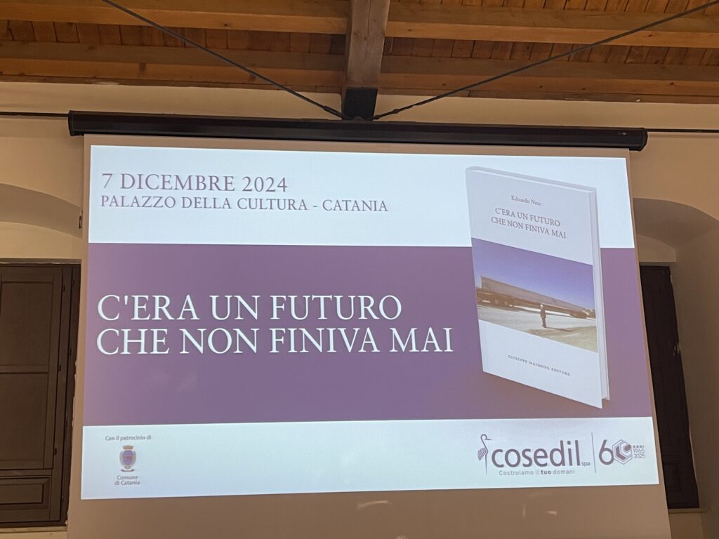 C'era un futuro che non finiva mai, il libro dedicato ad Andrea Vecchio e scritto da Edoardo Nesi per celebrare 60 anni di attività di COSEDIL SPA