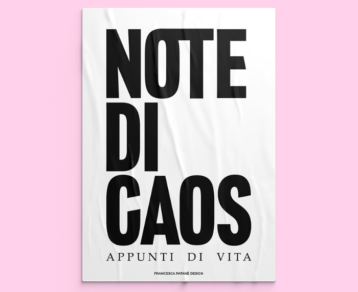 "NOTE DI CAOS. Appunti di vita": mostra e presentazione del libro