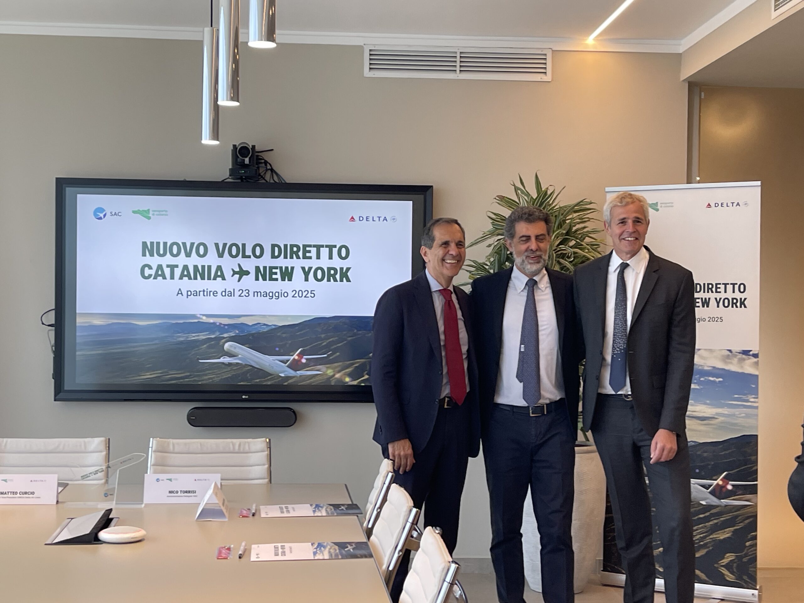 Volo Catania-New York promosso da Delta Airlines, conferenza stampa oggi a Catania