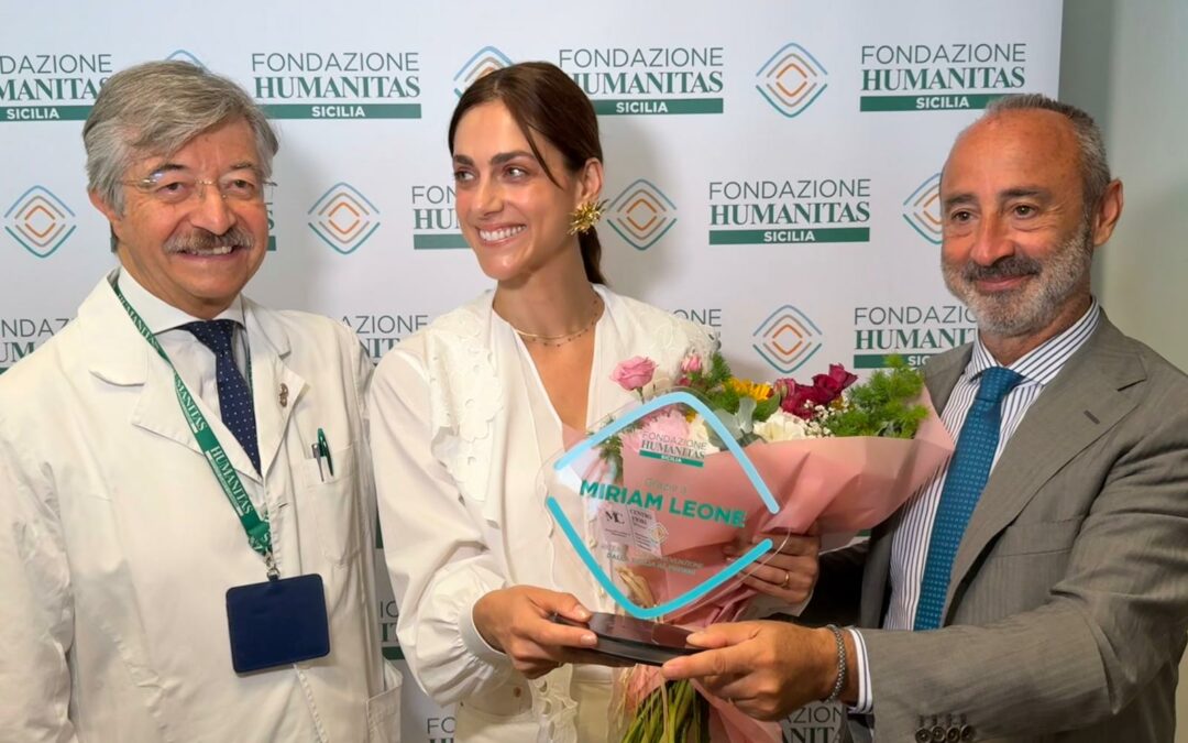 Miriam Leone è la testimonial di FHS, la nuova realtà presieduta dal prof. Alessandro Repici a sostegno della Ricerca clinica nell’Isola, per portare le cure più innovative al letto del paziente e formare i medici del futuro