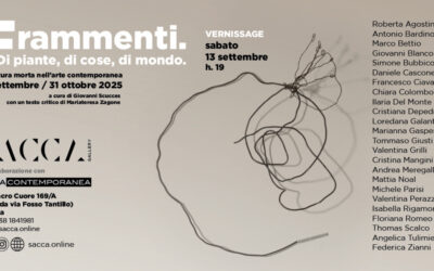 Frammenti. Di piante, di cose, di mondo.