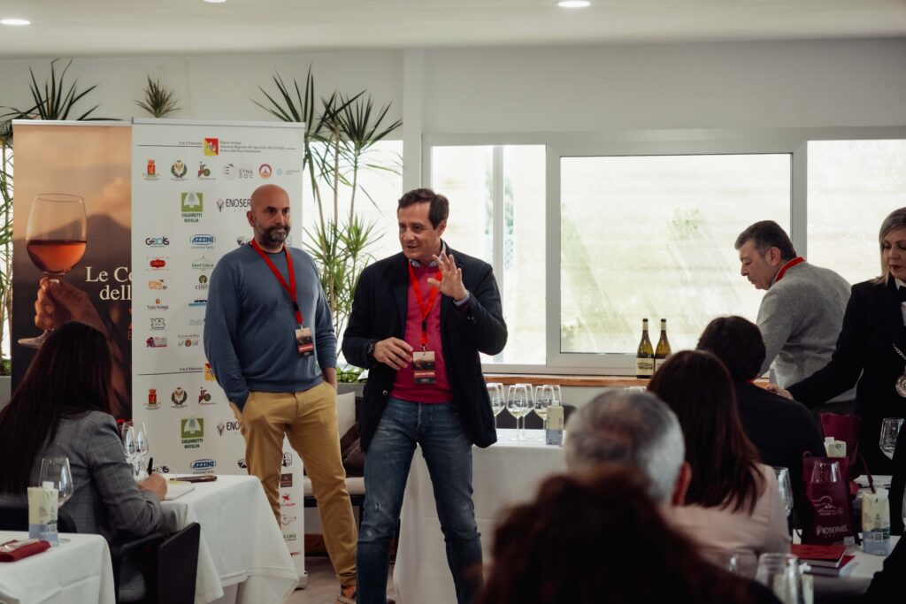 Masterclass verticale vini dell'Etna a Contrade dell'Etna 2025, degustazione annate Ante e Aetneus