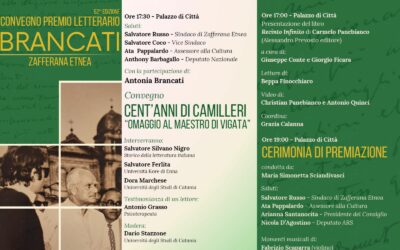Premio Brancati 2025 a Zafferana Etnea: vincono Elisabetta Rasy e Giancarlo Pontiggia