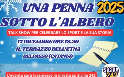 Belpasso ospita il Premio USSI: il giornalismo sportivo si ritrova per “Una Penna sotto l’Albero”