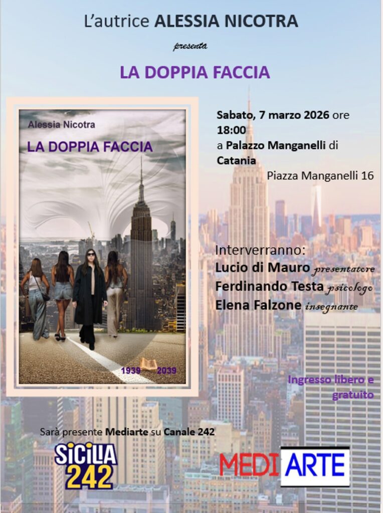 La Doppia Faccia Alessia Nicotra copertina romanzo