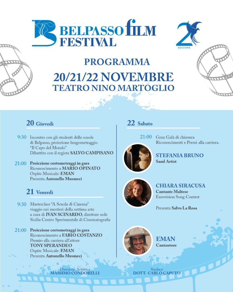 Programma Completo Belpasso Film Festival 2025
