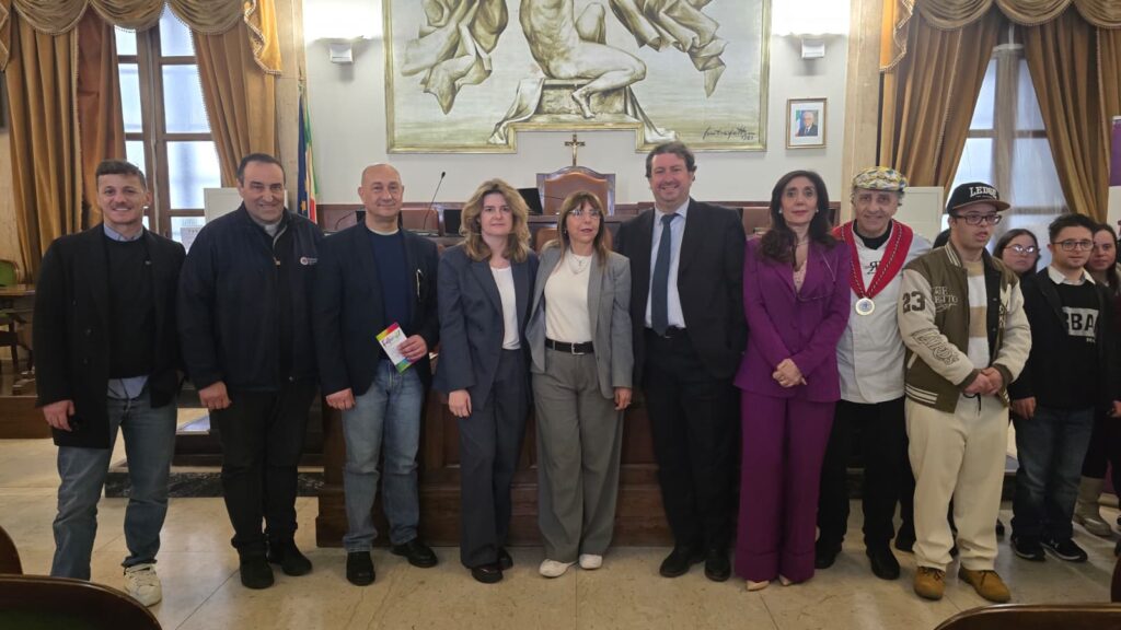 Presentazione di Chef 21 nella Sala Consiliare del Comune di Catania, associazione Futuro 21