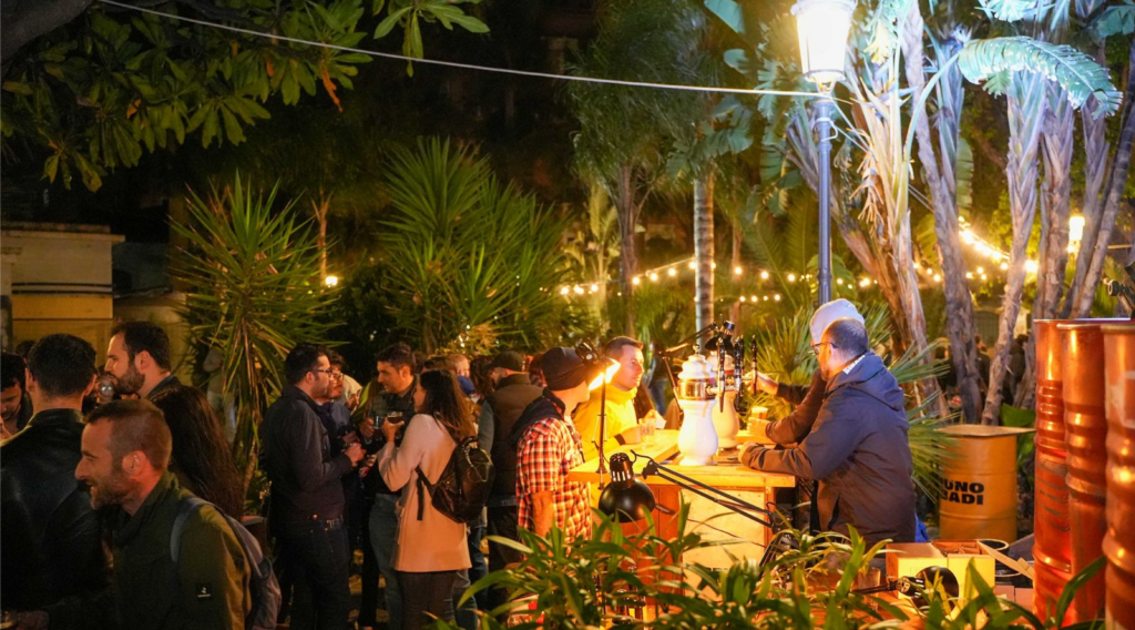 Il pubblico del festival Beer Catania 2026 a Villa Pacini Catania tra birra artigianale e street food