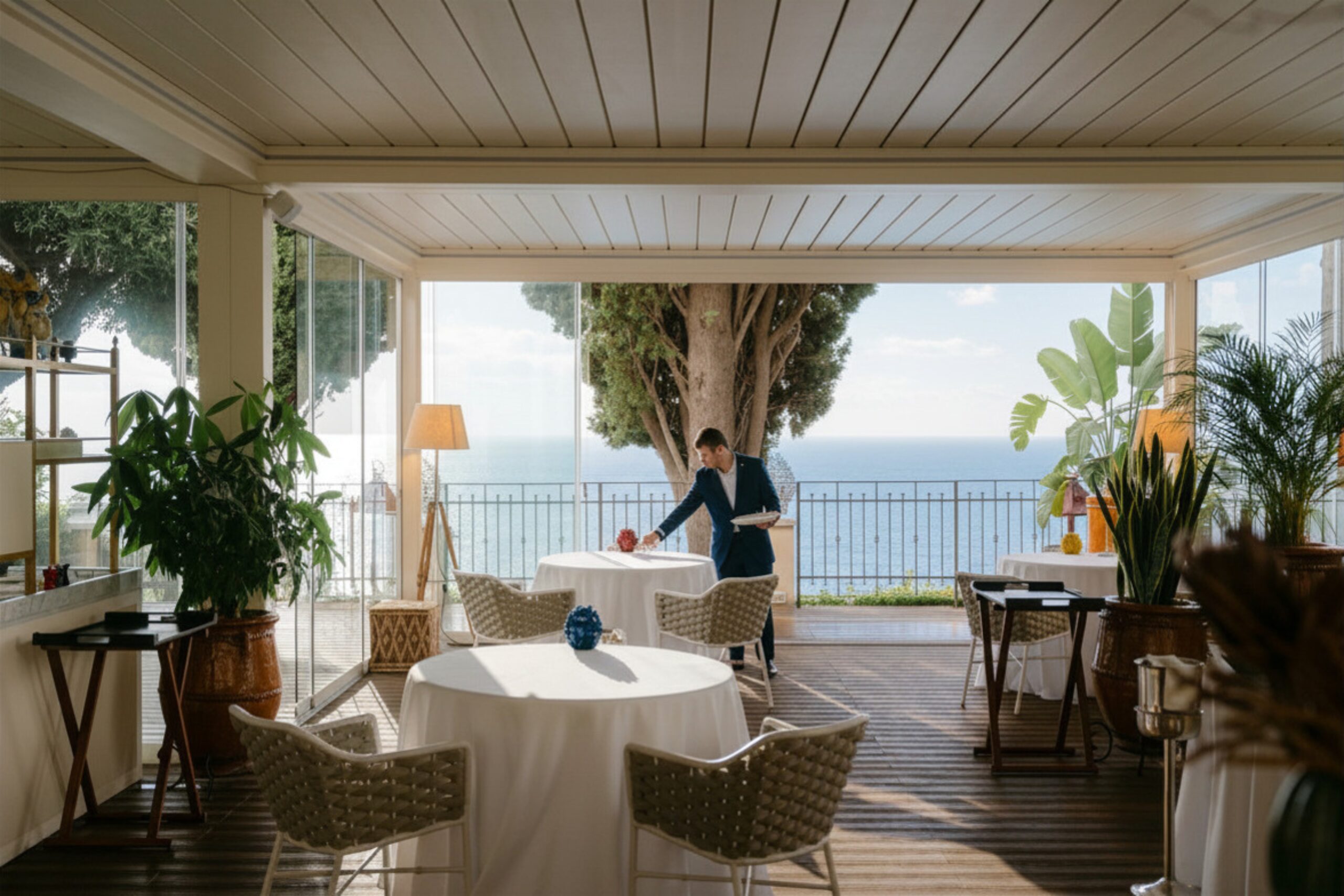 GHSP – Bàtu giorno ristorante Bàtu Grand Hotel San Pietro Taormina