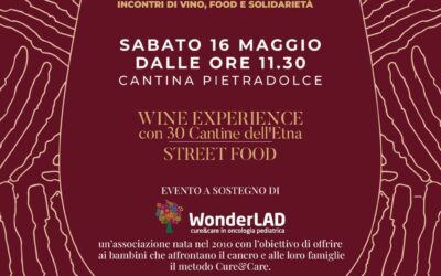 Incroci di Vite 2026: vino, street food e solidarietà alla Cantina Pietradolce sull’Etna