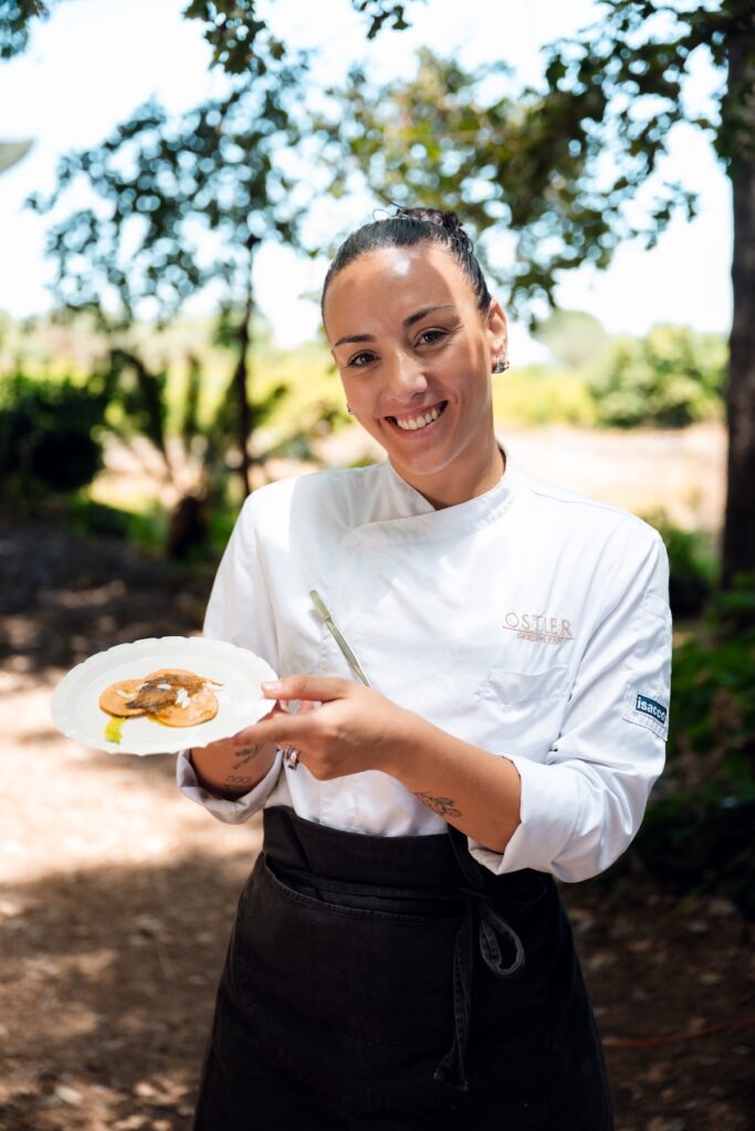 La chef Giordana Iuppa protagonista del percorso gastronomico di Botanica del Sapore ad Acireale