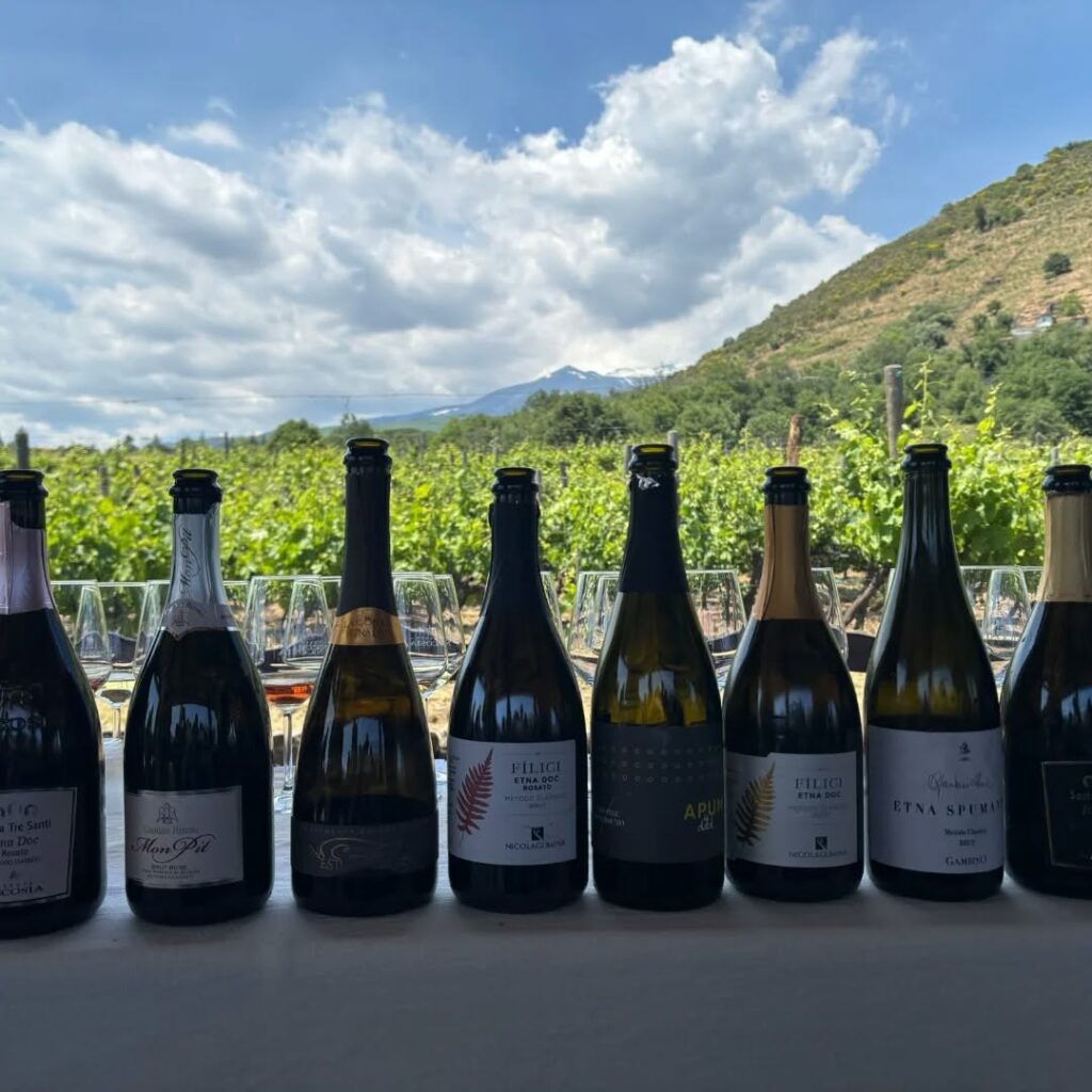 Spumanti dell'Etna degustati a Cantine Aperte 2026, Tenute Nicosia
