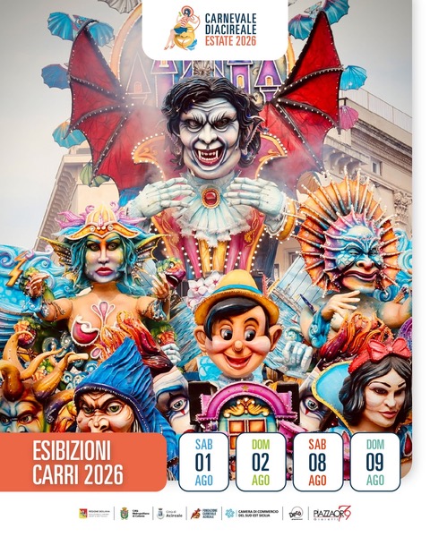 Carnevale estivo 2026 Acireale